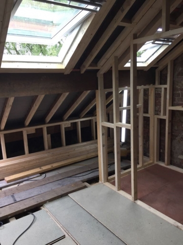 Loft conversion Cheadle Hulme – update 07