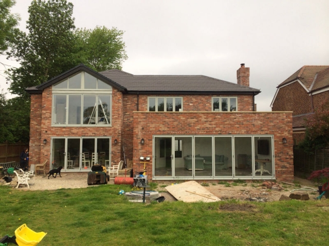 Bi-fold Doors installed by Stockport Construction Ltd