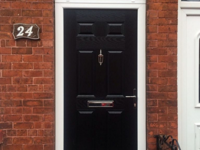 External Doors installed by Stockport Construction Ltd