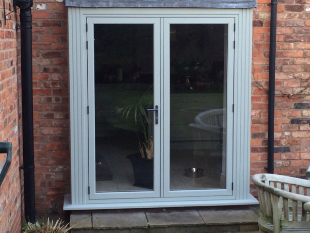 External Doors installed by Stockport Construction Ltd