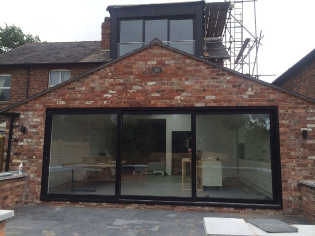 Patio Doors installed by Stockport Construction Ltd